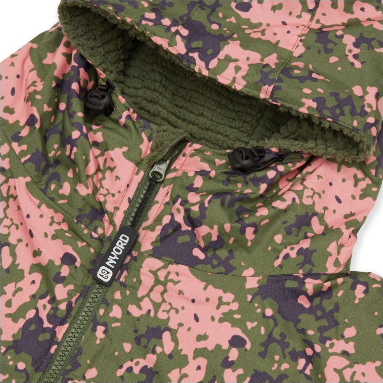 2026 Nyord Primaloft Robe à Langer Extérieur ACC0005 - Khaki / Camo Print